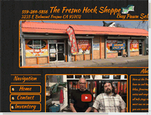 Tablet Screenshot of fresnohockshop.com